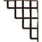 Ekena Millwork Diane Wrought Iron Bracket, (Triple center brace), Antiqued Bronze 2"W x 12"D x 15"H BKTM02X12X15TDIABZ - alternate 4